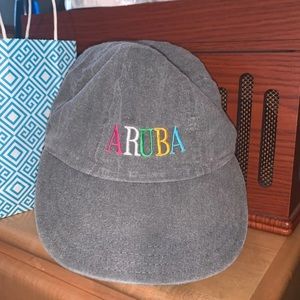 Gray Aruba Baseball Cap / Hat